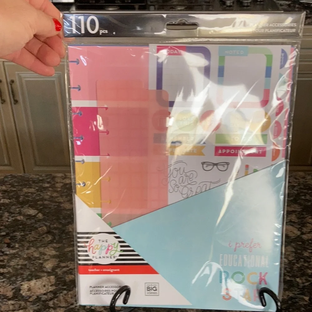 THE HAPPY PLANNER TEACHER PLANNER ACCESSORIES I PREFER EDUCATIONAL ROCK …